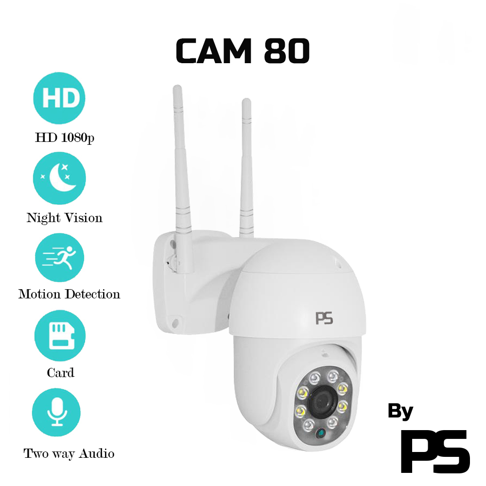 Camera Wifi Ip extérieure Smart CAM-80 WIFI - Puresolutions
