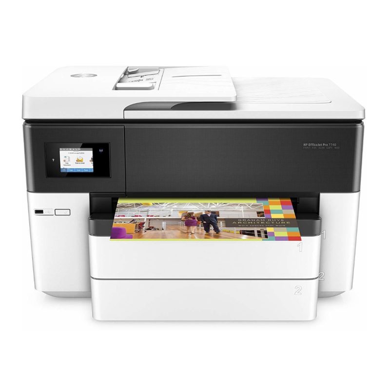 Imprimante A3 Multifonction Jet d’encre HP OfficeJet Pro 7740 (G5J38A)