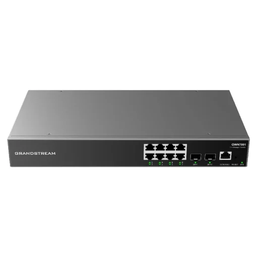 Switch Grandstream Enterprise 8-Port Gigabit L2+ Managed PoE/PoE+ (GWN7801P)