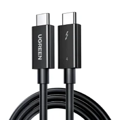 Ugreen cable cable USB C (male) - USB C (male) Thunderbolt 4 100W / 8K 60Hz / 40Gb/s black (US501)
