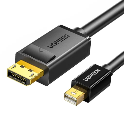 Ugreen Mini DisplayPort - DisplayPort cable 1.5m black (MD105)