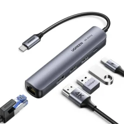 Ugreen Ultra Slim 5-in-1 USB C Hub (CM418)