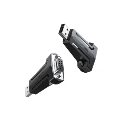 Ugreen adapter converter DB9 RS-232 - USB black (80111 CM326)
