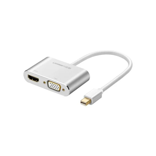 Ugreen HDMI / VGA adapter - mini DisplayPort Full HD 1080p silver (MD115 20421)