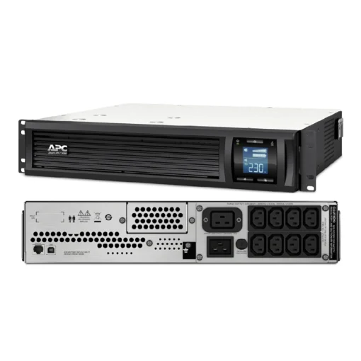 Onduleur Line interactive APC Smart-UPS C SMC3000RMI2U - 2100 W / 3000 VA - 8 prises C13 + 1 prise C19 - Rack 2U