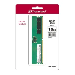 Transcend 16GB DDR5 4800 U-DIMM 1Rx8 1.1V, RAM (JM4800ALE-16G)