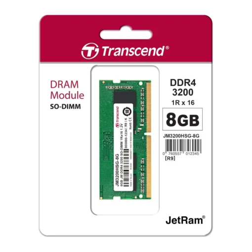 Transcend SO-DIMM 8GB DDR4-3200 MHz (JM3200HSG-8G)