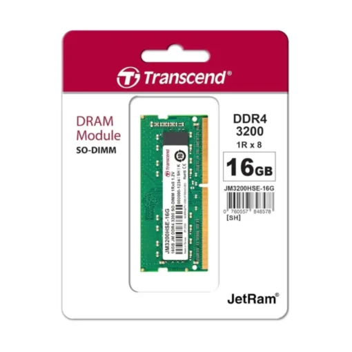 Transcend So-DIMM Module de Mémoire 16GO DDR4 3200MHz (JM3200HSE-16G)