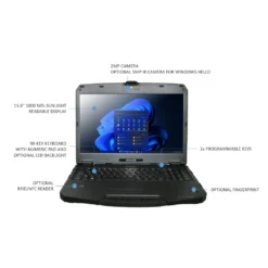 Alternative view of Ordinateur portable robuste Durabook S15