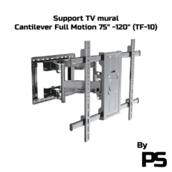 Support TV mural Cantilever Full Motion 75" -120" (TF-10)